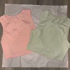 Shein, Active tops. Size small, very stretchy, but tight fitting!